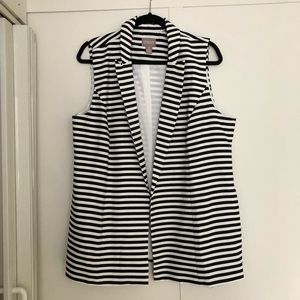 NEW CHICO’S Striped Vest